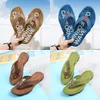 Dames Ontwerpers pantoffels Sandalen Platte dia's Slippers Zomerleer Outdoor Loafers Badschoenen Strandkleding Slippers Zwart