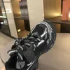 New kids Running shoes black baby Sneakers Size 26-35 Including boxes Lace-Up girls boys Thick soled shoes Jan10