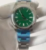 Klassisk 9 -stil superkvalitet män armbandsur 114300 raffinerat stål 41mm 36mm urtavla safir glas lysande asien 2813 rörelse mekaniska automatiska herrklockor