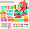 Kinderen Plasticine Mold Tool Productie Speelgoed Kids Kleur Klei Noodle Machine Ijs DIY Simulatie Speelhuis Speelgoed Set 240115