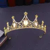 Fasce per capelli Principessa Diademi in metallo Piccola corona Fascia per ragazze Copricapo da ballo Festa di compleanno Matrimonio Gioielli per capelli Ornamenti per la testaL2401015