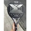 초보자 Raquette Padel 240116을위한 X-One Padel 패들 테니스 라켓 3K 탄소 섬유 HR3 코어 라운드 모양