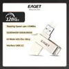 Unità flash USB EAGET F60 USB 32 GB PenDrive 64 GB 128 GB 256 GB Unità flash USB Memory Stick USB 3.2 per telefono portatile o versione superiore