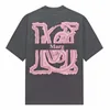 Paris Style Numéro Puff Imprimer Tee Designer T-shirt Printemps Eté Casual Mode Skateboard Hommes Femmes Tshirt 24ss 0113