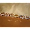 ナチュラルダイヤモンドヒーローズゴールドAU750ファッション小麦デザインフープ女性のためのイヤリング