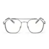 2024 Luksusowe projektant okulary przeciwsłoneczne dla kobiet Chromy okulary Ramki męskie nowe duża moda krótkowzroczność płaskie serce oko