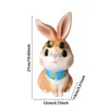 Autres fournitures de fête d'événement Bunny Tirelire incassable Lapin Tirelire pour enfants Incassable Pâques Boîte de rangement d'argent Creative Savings Toy Bank Can YQ240116