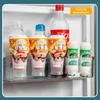 Mutfak Depolama 1-5 PCS Buzdolabı Yan Kapı Asma Baharat Şişe Raf Sirke Tutucu Aksesuarlar Buzdolabı Organizatör