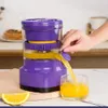 CAUKINS Electric Orange Juicer Lemon Squeezer Usb Rechargeable Citrus Machines Portable Blender 240116