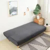 Polar Fleece Sofa Bed Cover Armless For Living Room Stretch Folding Couch Sofas Slipcover Covers Home 240115