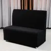 Stretch Armless Sofa Cover Polar Fleece El Slipcover Restaurant Spandex Couch Slipcovers Home Internet Bar Cafe 240115