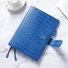 Hobonichi Cousin A5 노트북을위한 Moterm Original Series A5 Plus 커버 진짜 Croc Grain Leather Planner Organizer Agenda Diary 240115