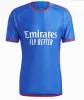 23 24 Maillot de foot Soccer JerseyS 95 96 away terzo CAQUERET OL AOUAR magliette da calcio DEMBELE 2023 2024 CHERKI BARCOLA uomo bambini kit casa TIFOSI GIOCATORE