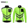 Велосипедный велосипед Wosawe Offerice Wind -Reshate Men's Hethable Mtb Road Mountain Bike Vest Randeveless Безопасный спортивный ветрозащитный костюм