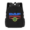 Sacos daf impressão mochila casual deve sacos daypack leve saco de viagem escola média saco de livro mochilas para adolescentes adultos