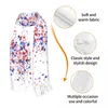 Débardeurs pour hommes Écharpe à pompon Grand Pashmina Hiver Chaud Châle Wrap Bufanda Femme Président Américain Jour USA Drapeau Étoiles Cachemire Echarpes