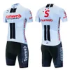 Sunweb cyclisme homme hommes Blouse vélo vêtements vtt Jersey ensemble tenue vêtements vélo Costume bavoir costume manches veste Tricuta 240116