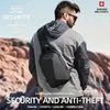 İsviçre Askeri Marka Dizüstü Backpack Hırsızlık Kartı Su Geçirmez Sıradan Sırt Çantası USB Şarj Erkekler İş Seyahat Çantası Sırt Çantası Mochila 240116