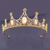 Diademas Princesa Tiaras de metal Pequeña corona Diadema para niñas Tocado de baile Fiesta Cumpleaños Boda Joyería para el cabello Adornos para la cabeza L2401015