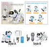 Robot Cucciolo Giocattolo Programmabile RC Stunt Robot Giocattoli Danza RC Animale Giocattolo per cani Animali domestici elettronici per bambini 3 ~ 8 Regali di compleanno 240116