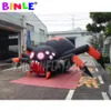 Hurtownia olbrzymie olbrzymie nadmuchiwane Halloween Spider/Black Spider Animal for the Roof Toys Haunted Decoration