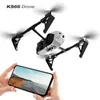 KS66 RC Drone, 2.4G WiFi FPV med HD -kamera, 12 minuters flygtid, borstlös, RC -drone, legering quadcopter UAV, Toy Gift