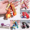 Nouvelles bannières banderoles confettis figurines d'anime pendentif cadeaux de fête porte-clés sac pendentif voiture porte-clés pour enfants cadeaux d'anniversaire invités de fête ONE PIECE Pika pendentif