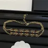 Nouveau Haute Qualité Printemps/Été Sautoirs Designer C Pendentif Colliers Lettre Perle Or Collier Femmes bijoux Femme longue chaîne 56