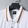 #1 Mens Polo Shirt Designer Man Fashion Horse T Shirts Casual Men Golf Summer Polos Shirt Embroidery High Street Trend Top Tee Asian size M-XXXL 0018