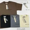 T-shirts pour hommes Sweatshirt Fashion Designer T-shirt Ess Cottons Tees Silicone Flocage Lettre Stéréo Impression T-shirts Hommes Femmes Casual Manches Courtes Fg Tees LLYC