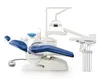 Tuojian TJ2688 E5 Royal Blue Dental Equipment Behandlungsstuhl Behandlungseinheit mit Woodpecker N2 Scaler-Handstück