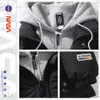 nasa donsjassen NASA Co Branded Katoenen Jas Winter Modemerk Dons Dikke Mannen Jas puffer jas esse jas 359