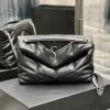 Luxury chain puffer Designers bag men fashion Genuine leather pochette bags envelope womens tote clutch bags crossbody shoulder hand bag