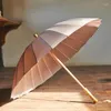 Ombrellas cinese novità ombrelli vintage minimalista rinforzata a lungo raggio del vento giardino