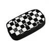 Cosmetic Bags Fashion Chess Cute Pencil Case Boys Gilrs Big Capacity Chessboard Game Box Students Stationery