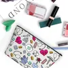 Cosmetic Bags Fashion Pattern Travel Toiletry Bag Women Cartoon Nursing Makeup Beauty Storage Dopp Kit