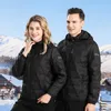 Down Jacke 23 Winter New Herren und Frauen Leicht mit Kapuze warme Jacke Thin Outdoor Windproof 80 weiße Ente Down Top