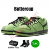 With Box Designer Low Running Shoes Men Women UNC White Black Panda Grey Fog Skateboard Medium Olive Triple Pink Orange Lobster Jarritos Mens Trainer Sport Sneakers