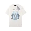 Designerskie koszulki męskie czyste bawełniane krótko-rękawowe koszulki mody mody swobodne męskie i damskie koszulka para liter unisex drukowane letnie koszulki