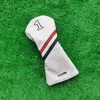 Mode Trends Golf Club #1 #3 #5 Wood Headcovers Driver Fairway Woods Cover PU Leather Head Covers 240116