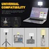 Selfie Lights Selfie Light 60 LED 2200mAh Cell Phone Fill Light 7 Modes 10-Level Brightness Portable Clip on Light for Camera /Tablet/LaptopL240116