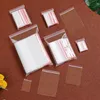 8 wire Small Size Zipper Self-sealing Bags Plastic Clear Reusable Small Packing Jewelry Storage Bag Reclosable Poly Bag Pouches