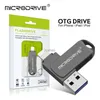 USB Flash Drives Rotate Usb 3.0 Flash Drive for iPhone with 2 in 1 USB-A to lightning interface usb3.0 pendrive for Iphone7/8/9/11/12/13 / Ipad