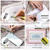 40Pcs 6 in 1 Tool Ballpoint Pen Screwdriver Ruler Spirit Level Multi-function Aluminum Touch Screen Stylus Pen 240116