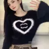 Frankrijk Parijs designer dames vest gebreide shirts dragen met voorkant letter comfortabel klassiek breien Pullover trui klassiek gebreide kanaaljas