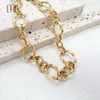 LFH Hiphop Saoedische gouden sieraden verpandbare groothandel bulk link O-vorm geometrische gouden echte ketting bedelarmband