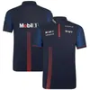 2023 Nytt F1 World Championship Racing Team Samma korta ärm T-shirt Polo-skjorta kan anpassas gratis