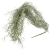 Dekorativa blommor Fake Spanish Moss Artificial Hanging Garland Faux Greenery Plants Vines Garlands Crafts Planters Outdoor