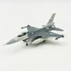 1/100 Skala Model Toy F-16 6 F-16C Fighter Aircraft USAf Diecast Metal Plan Model Toy for Collection 240115