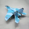 1/100 Scale Russia Fulcrum MIG-35 aircraft airplane fighter models children toys for display show collections 240116